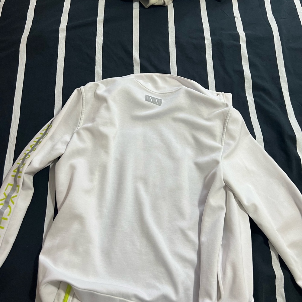 Armani Exchange track jacket in white M/M